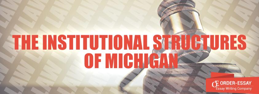 The Institutional Structures of Michigan