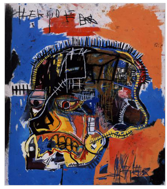 Jean Michel Basquiat; “Scull”
