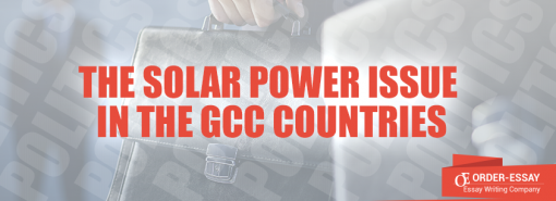 The Solar Power Issue in the GCC Countries
