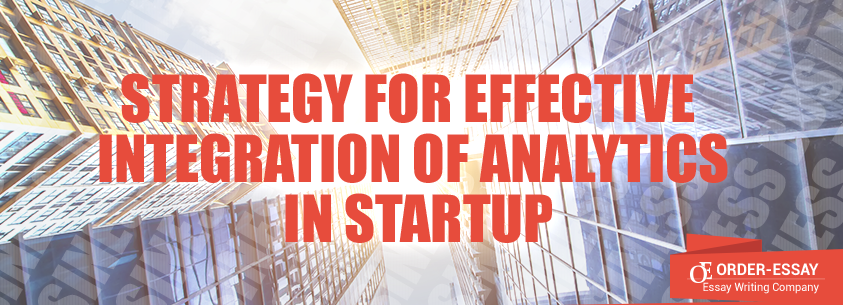 Strategy for Effective Integration of Analytics in Startup
