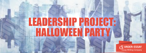 Leadership Project: Halloween Party